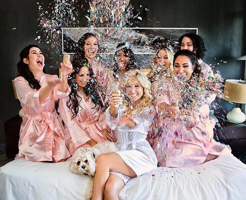 Pajama bridal party