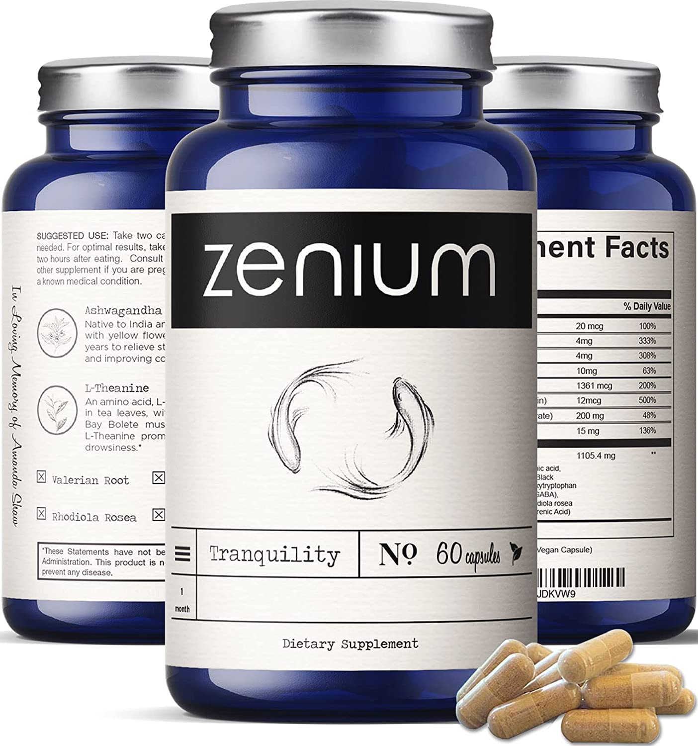 Zenium Anti-Stress & Anxiousness Relief Supplement 