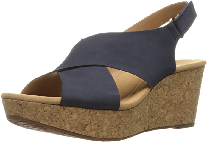 Clarks Women's Annadel Eirwyn Wedge Sandal