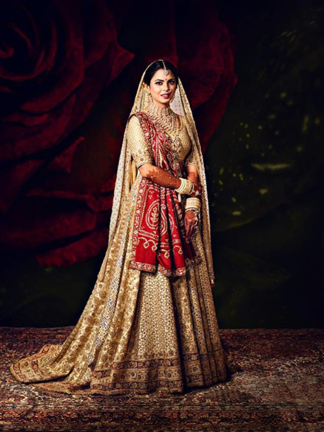 Isha Ambani’s wedding Look