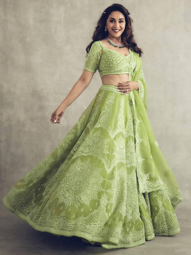 Madhuri Dixit Best Lehenga Looks2