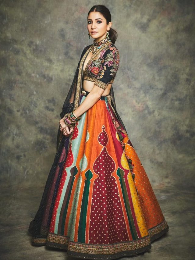 anushka sharma Multi-Coloured Lehenga