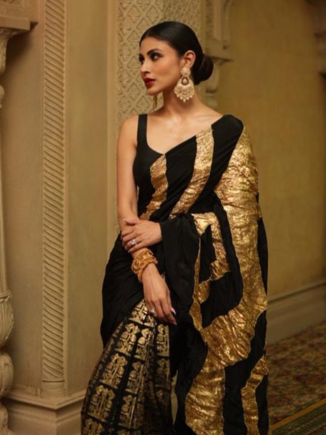 Mouni Roy Best Saree Looks21