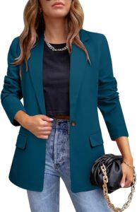 Crazy Grid Women’s Casual Blazer