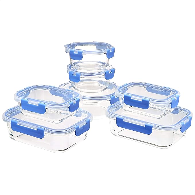 Amazon Basics Glass Food Storage