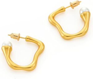 C.Paravano Hoop Earrings for Women