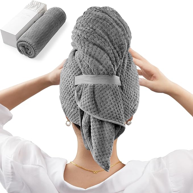 Microfiber Hair Towel Wrap