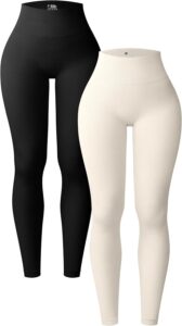 OQQ Women's 2-Piece Yoga Leggings