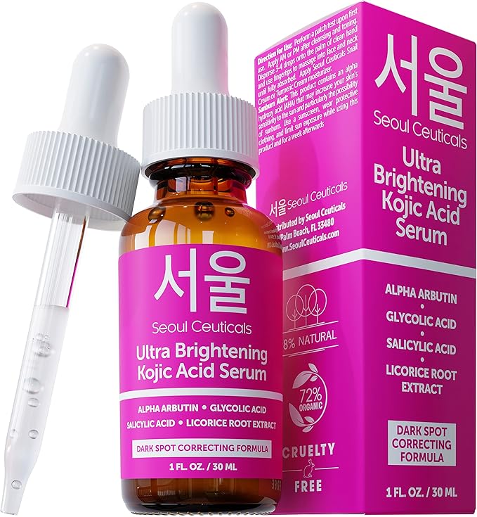 SeoulCeuticals Korean Skin Care Kojic Acid Serum